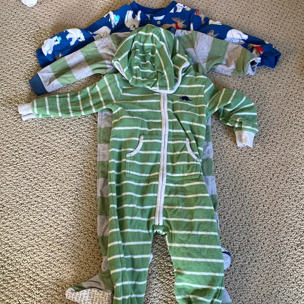 Set of 3 Carters Jammies